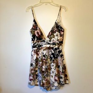 Windsor floral romper